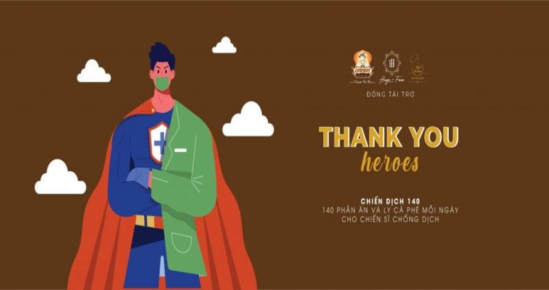 Thank You Heroes – Chung tay vì cộng đồng trong mùa dịch Covid-19